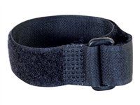 Sťahovacia páska na káble - čierna - 27,9 cm (balenie 12)
