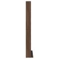 vidaXL CD skrinka hnedý dub 102x23x177,5 cm spracované drevo