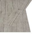 vidaXL Samolepiaca podlahová doska Washed Oak 4,46 m² 32 ks PVC