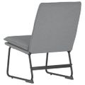 vidaXL Kreslo bledosivé 52x75x76 cm látka