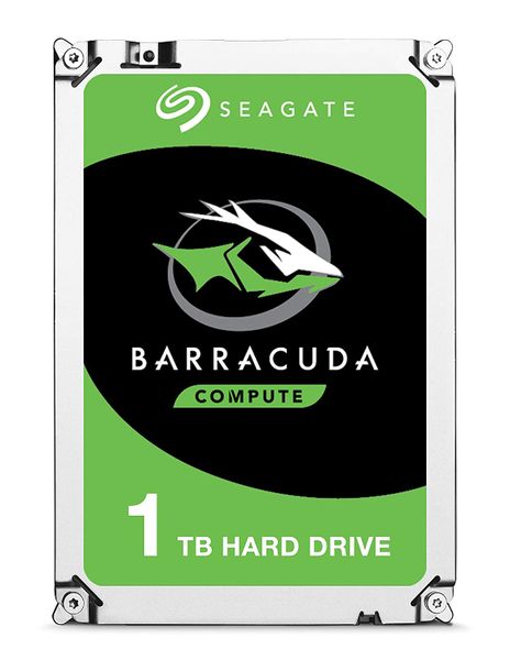 Seagate BarraCuda/1TB/HDD/3.5''/SATA/7200 RPM/Strieborná/2R