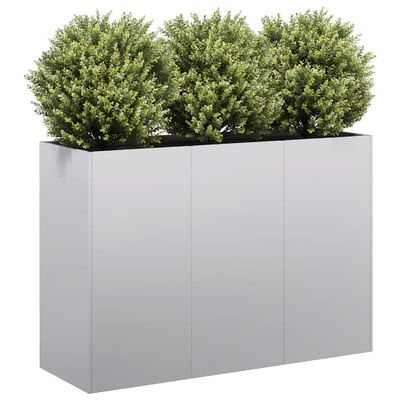 VidaXL kvetináč 120x40x80 cm Pozinkovaná oceľ