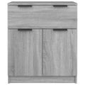 vidaXL Komoda sivý dub sonoma 60x30x70 cm spracované drevo