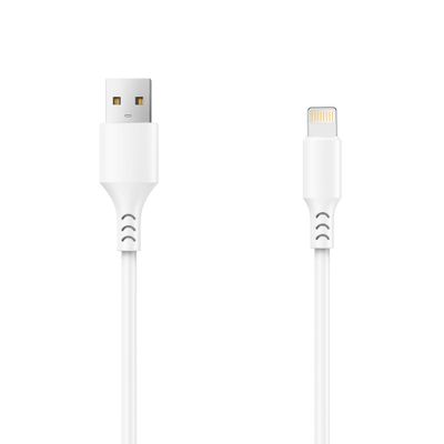 Setty kábel USB - Lightning 3,0 m 2A biela NOVÝ