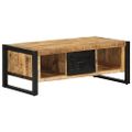 vidaXL konferenčný stolík 90x50x36 cm masívne hrubé drevo mango