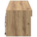 vidaXL TV nástenná skriňa 100 x 30 x 30 cm Remeselný dub