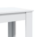 vidaXL Barový stôl biely 102x50x103,5 cm kompozitné drevo