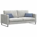 vidaXL Vankúše na pohovku 2 pcs Modrá 50 x 30 cm Kordúrová tkanina