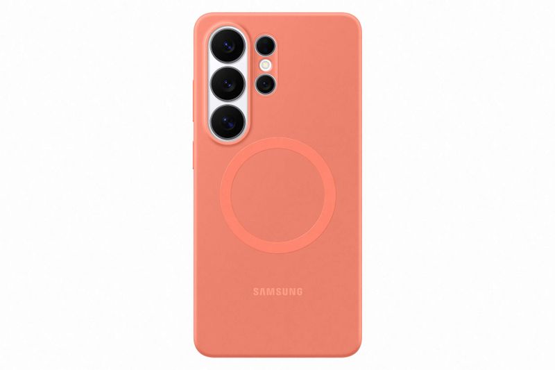 Samsung Silikónový kryt s magnetom S26 Ultra Coralred