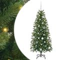 vidaXL Umelý vianočný stromček Zelená 150 cm PE a PVC