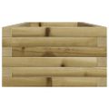 vidaXL Záhradný kvetináč 110x40x23 cm impregnovaná borovica