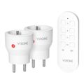Virone RS-9 Diaľkovo ovládané zásuvky 2+1