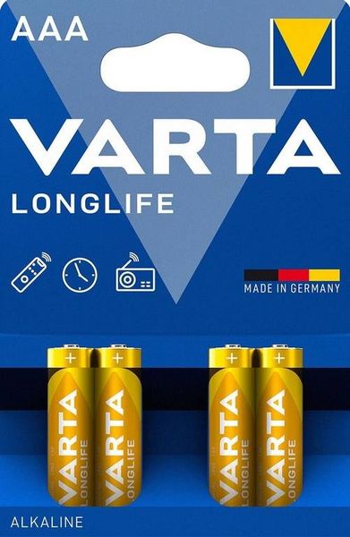 Varta LongLife AAA 4ks