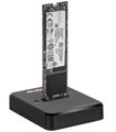 Dokovacia stanica REBEM KOM1042 pre SSD disky M.2 SATA a NVME Dokovací stanice REBEM KOM1042 pre SSD disky M.2 SATA a NVME