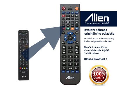 Diaľkový ovládač ALIEN LG MKJ40653831