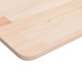 vidaXL Štvorcová stolová doska 70x70x1,5 cm neošetrený masívny dub