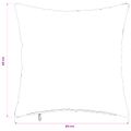 vidaXL Poťah na podložku 2 pcs HEERLEN Ružová 45 x 45 cm Bouclé