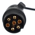 Predlžovací 7-pinový kábel - závesná zásuvka+zástrčka TRAILER CABLE 7, 12V, 5m SIXTOL