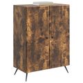 vidaXL Servírovacia skriňa Dymový dub 66 x 34,5 x 90 cm