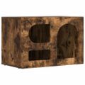 vidaXL TV skrinka ELST 60 x 35 x 40 cm Dymová dub Kompozitné drevo
