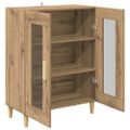 vidaXL Servírovacia skriňa Remeselný dub 69,5 x 34 x 90 cm