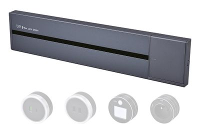 Zásuvková lišta - povrchová Viking LP60G/230V,50Hz/60cm dĺžka/sivá/až 7 modulov/IP20/hliník/povrchová