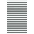vidaXL Zebra roleta tmavošedá 150x200 cm šírka látky 145,9cm polyester
