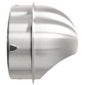vidaXL Kryty vzduchových ventilátorov 2 ks Strieborná 200 mm