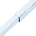 vidaXL Nastaviteľná bezpečnostná tyč na okno 6 ks 710 -1200 mm Oceľ