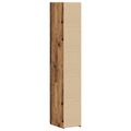 vidaXL Highboard Staré drevo 30 x 42,5 x 185 cm