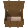 vidaXL Úložný box medovo-hnedý 58x40,5x42 cm masívna borovica
