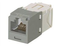 Modul - CAT 6 - UTP - medzinárodná sivá - 1 port