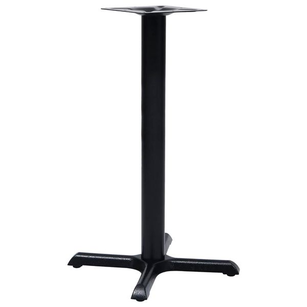 VidaXL Bistro Table Noha Čierna 56x56x72 cm Liatina