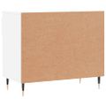 vidaXL Botník biely 70x36x60 cm spracované drevo