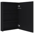 vidaXL LED kúpeľňová zrkadlová skrinka 50x13x70 cm