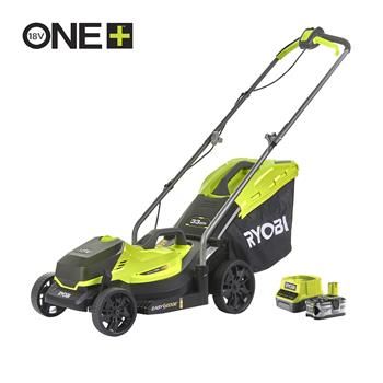 Ryobi, RLM18X33B40, 18V One Plus ™ striedačka na trávu