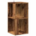 vidaXL Rohová skrinka Old Wood 33x33x67 cm Engineered Wood