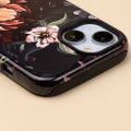 Dekoračné puzdro pre iPhone 12 / 12 Pro 6,1" pivónia