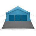 vidaXL Rodinný stan 487 x 340 x 216 cm Modrá Polyester a oceľ