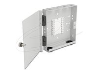 Fiber Optic Wall Box pre 4 x SC Simplex