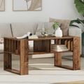vidaXL Konferenčný stolík Staré drevo 92 x 49,5 x 45 cm