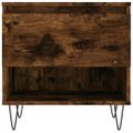 vidaXL Konferenčný stolík dymový dub 50x46x50 cm kompozitné drevo