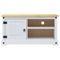 vidaXL TV skrinka CORONA 100 x 40 x 52 cm Biela
