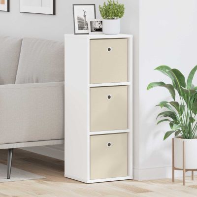 vidaXL Servírovacia skriňa so zásuvkou Biela 30,5 x 27 x 84,5 cm
