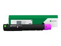 Purpurová - originálna - kazeta s farbivom LCCP - pre Lexmark CX930dse, CX931dse