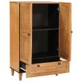 vidaXL Highboard 60 x 33 x 100 cm Masívne mango drevo