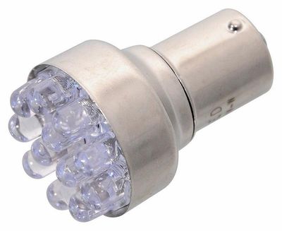 Žiarovka 12LED 12V Ba15s biela