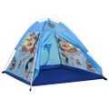 vidaXL Detský stan na hranie s 250 loptičkami modrý 120x120x90 cm