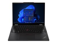 Preklápací dizajn - Intel Core i5 - 1335U / až 4.6 GHz - Evo - Win 11 Pro - grafika Intel Iris Xe Graphics - 16 GB RAM - 512 GB SSD TCG Opal Encryption 2, NVMe - 13.3" IPS dotykový displej 1920 x 1200 - Wi-Fi 6E, Bluetooth - hlboko čierna - kbd: česká/slovenská - s 3 roky Lenovo Premier Support, CO2 Offset 0.5 tony