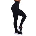 Dámske legíny FIT Black - GymBeam, veľkosť M, veľkosť oblečenia M